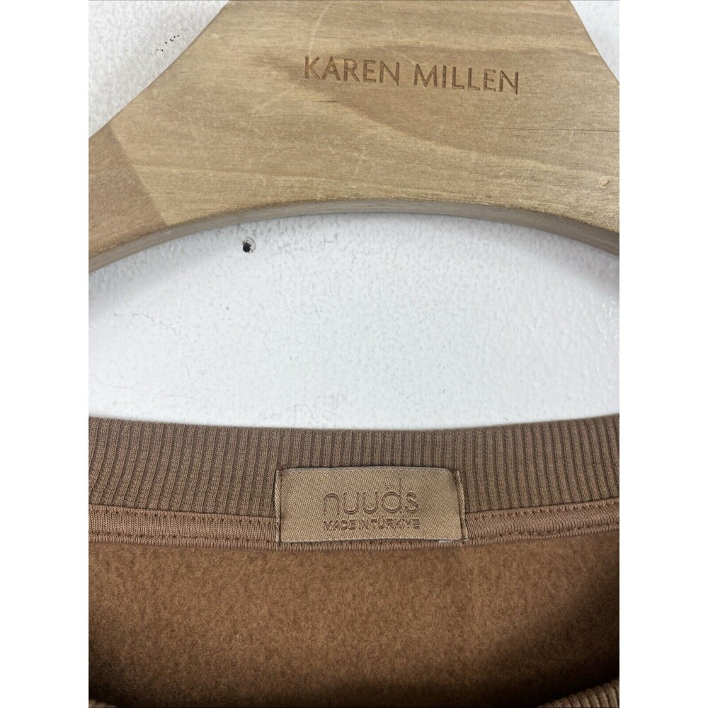 nuuds Brown Oversized Sweatshirt - Picture 2 of 8